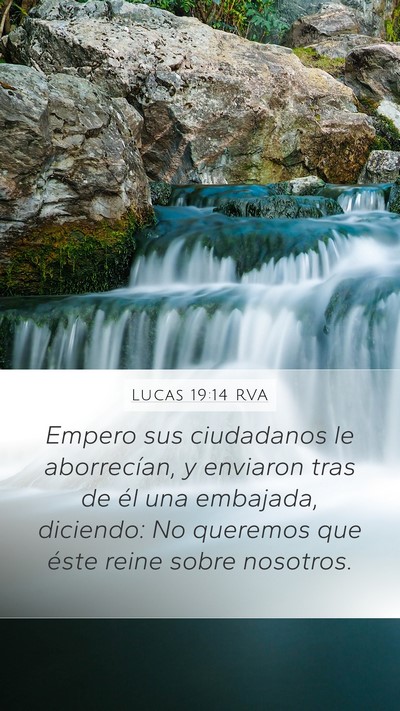 Lucas 19:14 RVA Bible Verse Image