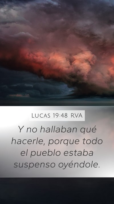 Lucas 19:48 RVA Bible Verse Image