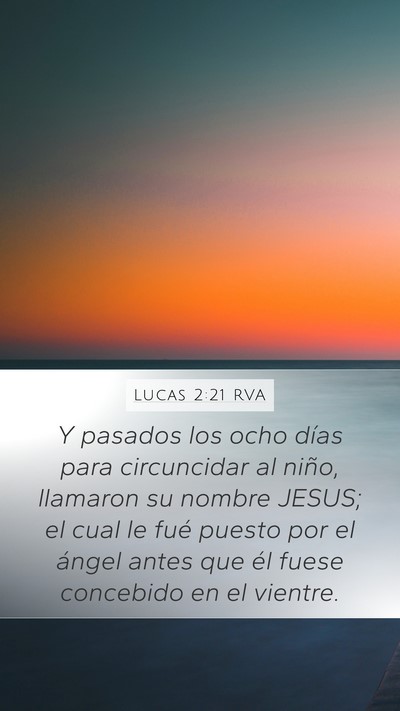Lucas 2:21 RVA Bible Verse Image