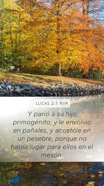 Lucas 2:7 RVA Bible Verse Image