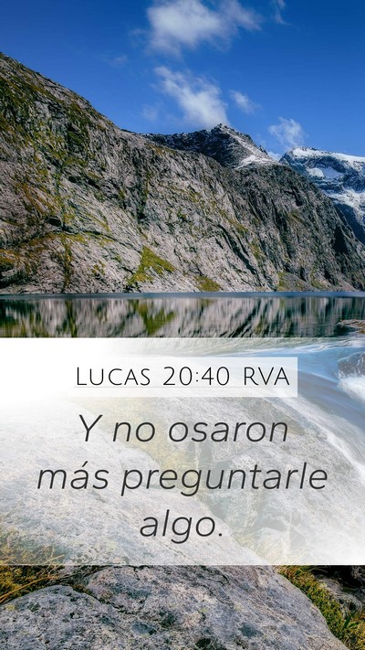 Lucas 20:40 RVA Bible Verse Image