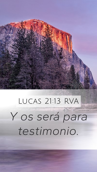 Lucas 21:13 RVA Bible Verse Image