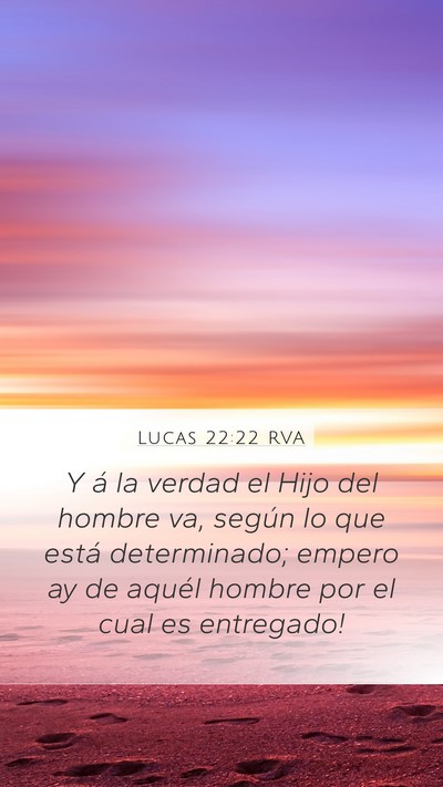 Lucas 22:22 RVA Bible Verse Image