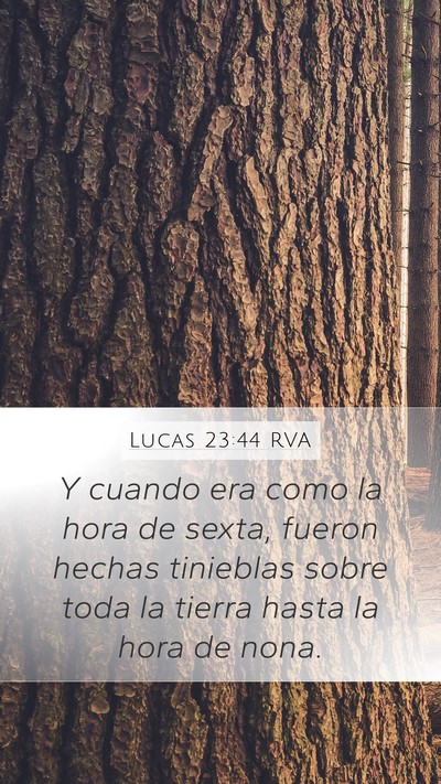 Lucas 23:44 RVA Bible Verse Image