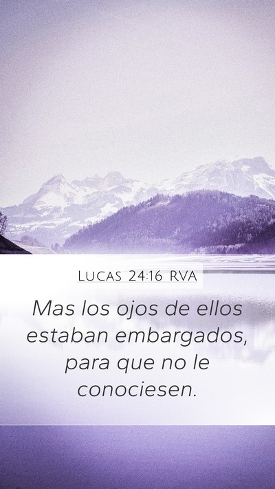 Lucas 24:16 RVA Bible Verse Image