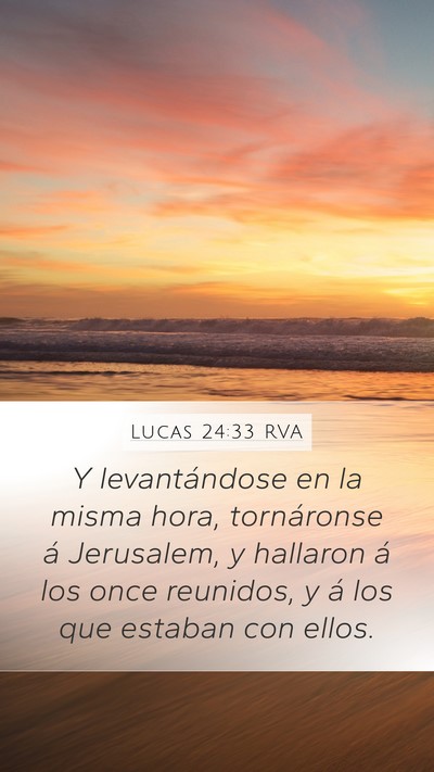 Lucas 24:33 RVA Bible Verse Image