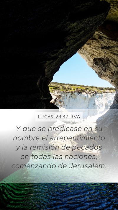 Lucas 24:47 RVA Bible Verse Image