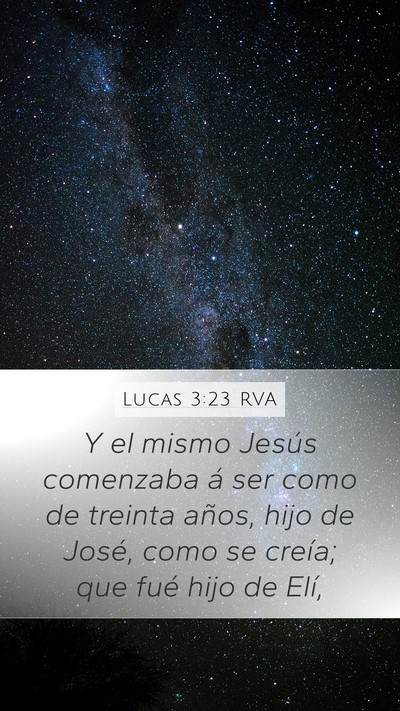 Lucas 3:23 RVA Bible Verse Image