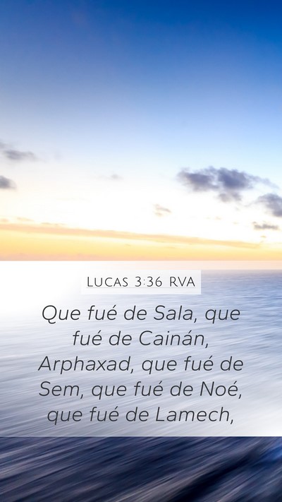 Lucas 3:36 RVA Bible Verse Image