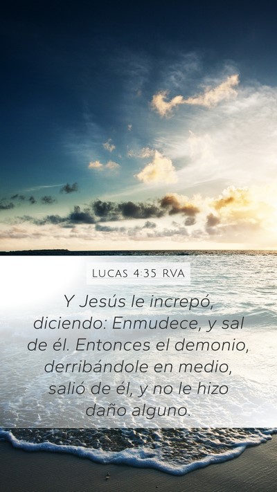 Lucas 4:35 RVA Bible Verse Image