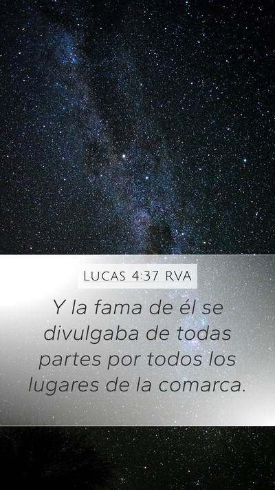 Lucas 4:37 RVA Bible Verse Image