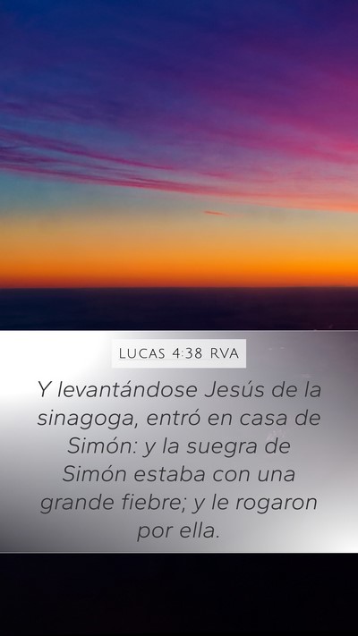 Lucas 4:38 RVA Bible Verse Image