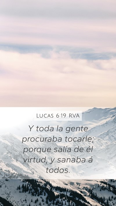 Lucas 6:19 RVA Bible Verse Image