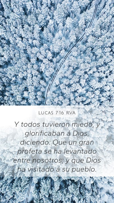 Lucas 7:16 RVA Bible Verse Image