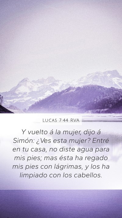Lucas 7:44 RVA Bible Verse Image