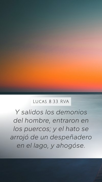 Lucas 8:33 RVA Bible Verse Image