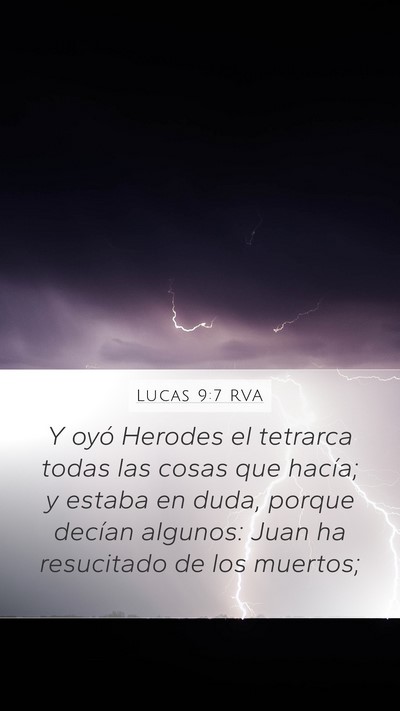 Lucas 9:7 RVA Bible Verse Image