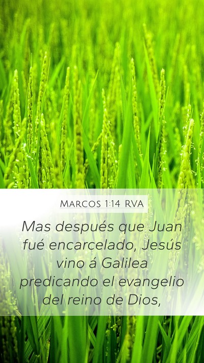 Marcos 1:14 RVA Bible Verse Image