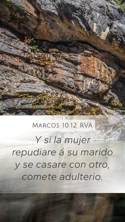 Marcos 10:12 RVA Bible Verse Image
