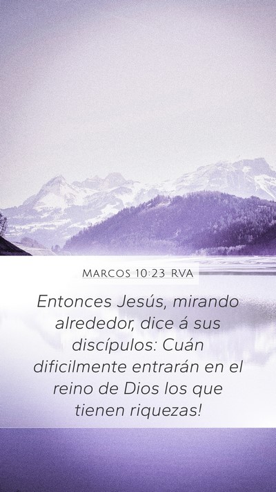Marcos 10:23 RVA Bible Verse Image