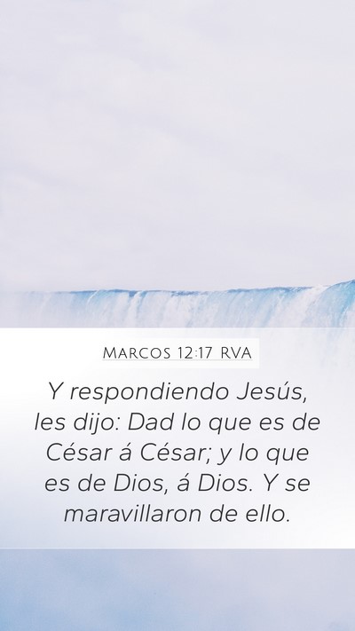 Marcos 12:17 RVA Bible Verse Image