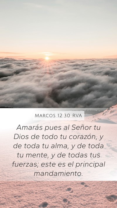 Marcos 12:30 RVA Bible Verse Image