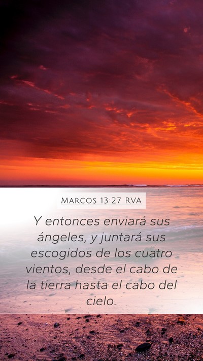 Marcos 13:27 RVA Bible Verse Image