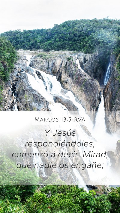 Marcos 13:5 RVA Bible Verse Image