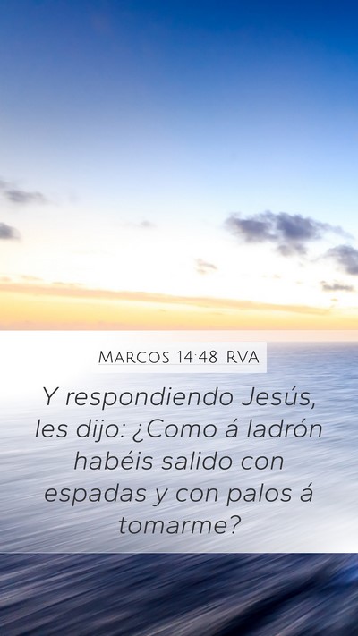 Marcos 14:48 RVA Bible Verse Image