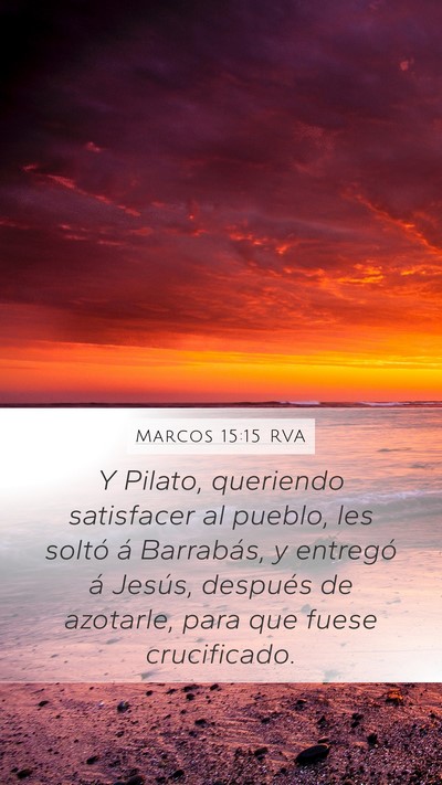 Marcos 15:15 RVA Bible Verse Image