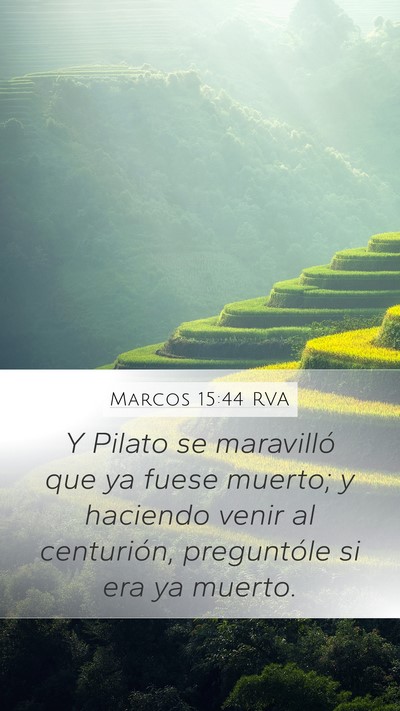 Marcos 15:44 RVA Bible Verse Image