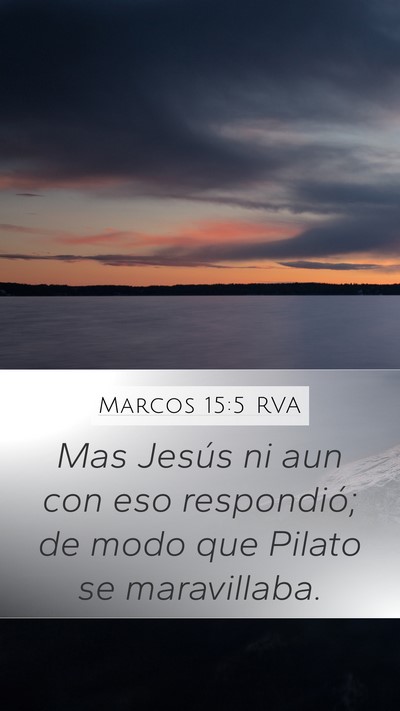 Marcos 15:5 RVA Bible Verse Image