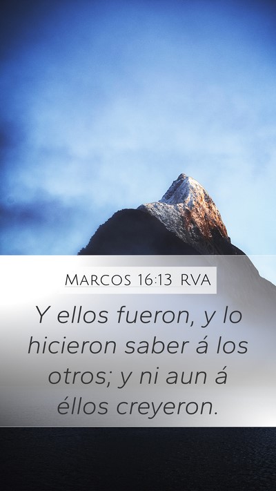 Marcos 16:13 RVA Bible Verse Image