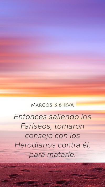 Marcos 3:6 RVA Bible Verse Image