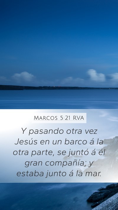 Marcos 5:21 RVA Bible Verse Image