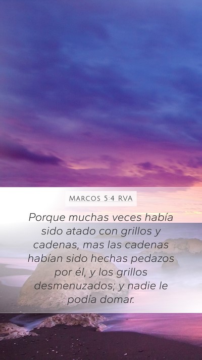 Marcos 5:4 RVA Bible Verse Image