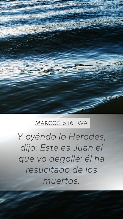Marcos 6:16 RVA Bible Verse Image