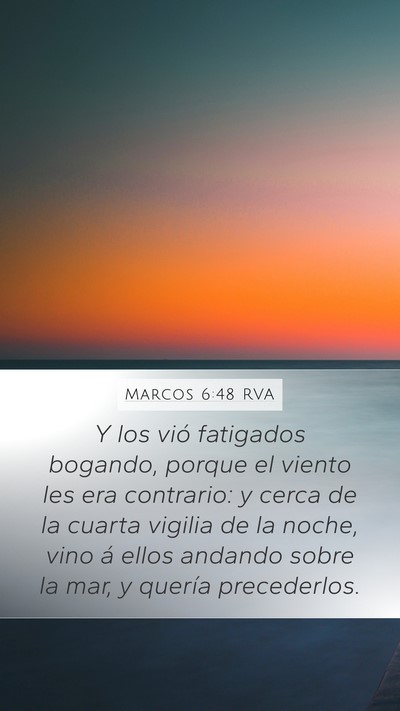 Marcos 6:48 RVA Bible Verse Image