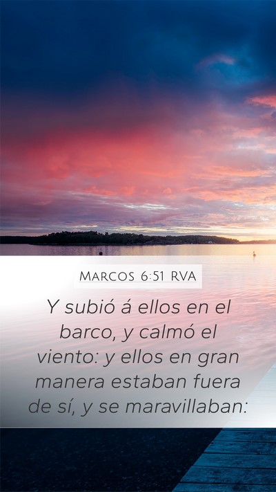 Marcos 6:51 RVA Bible Verse Image