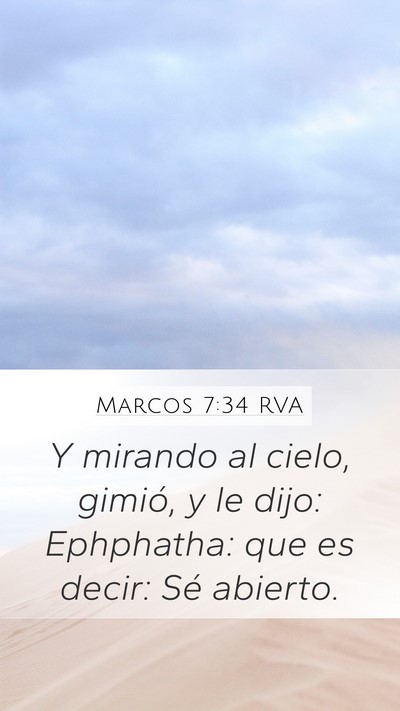 Marcos 7:34 RVA Bible Verse Image