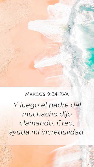 Marcos 9:24 RVA Bible Verse Image