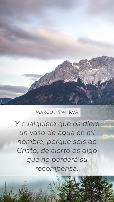 Marcos 9:41 RVA Bible Verse Image
