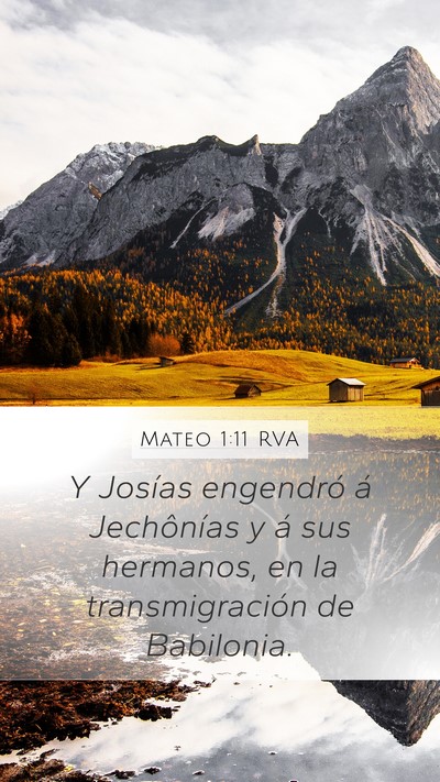 Mateo 1:11 RVA Bible Verse Image
