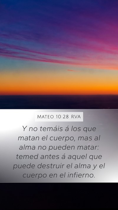 Mateo 10:28 RVA Bible Verse Image