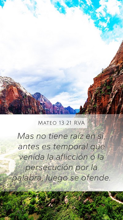 Mateo 13:21 RVA Bible Verse Image