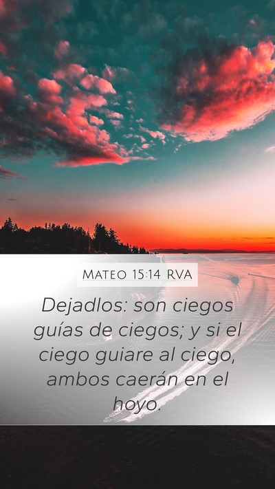 Mateo 15:14 RVA Bible Verse Image