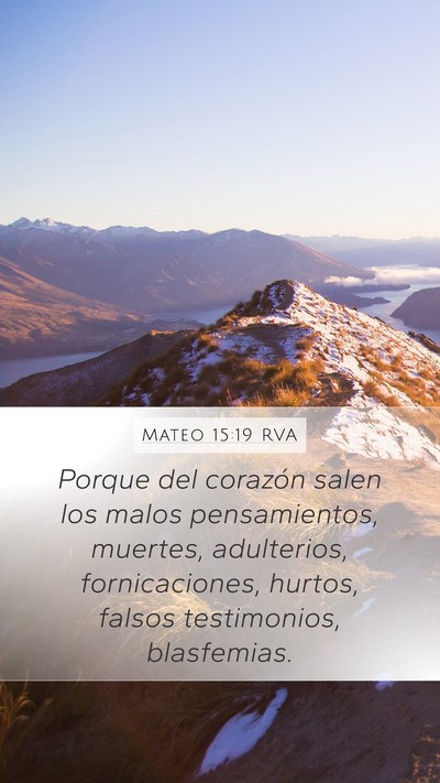 Mateo 15:19 RVA Bible Verse Image