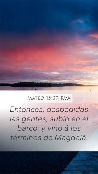Mateo 15:39 RVA Bible Verse Image