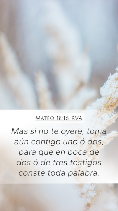 Mateo 18:16 RVA Bible Verse Image