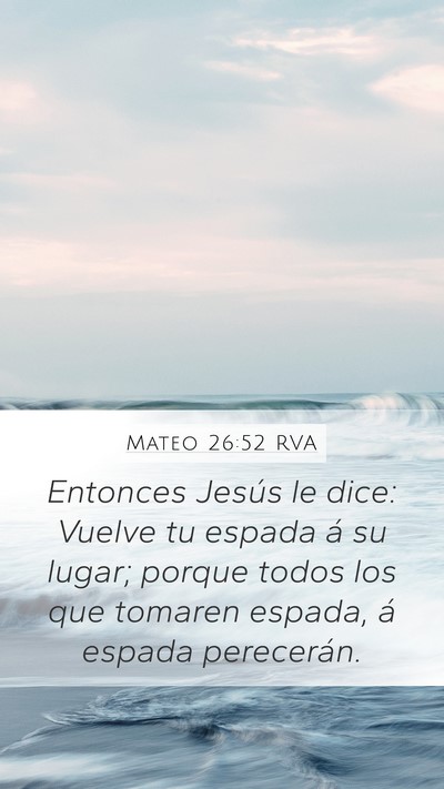 Mateo 26:52 RVA Bible Verse Image
